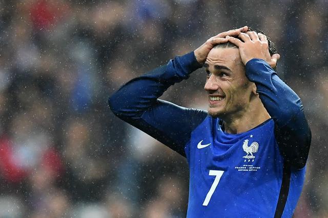 Antoine Griezmann now has the most goals at Euro 2016, with four strikes. (AFP) Antoine Griezmann now has the most goals at Euro 2016, with four strikes. (AFP)