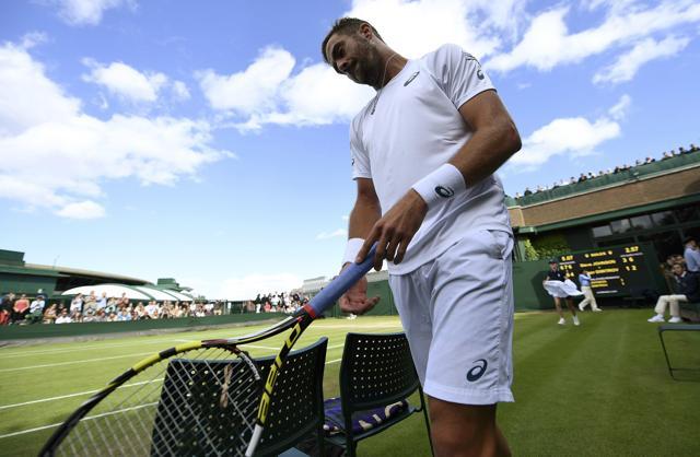Against Federer, Steve Johnson said he would look to doubles partner Sam Querrey’s win over Djokovic for inspiration. (REUTERS) Against Federer, Steve Johnson said he would look to doubles partner Sam Querrey’s win over Djokovic for inspiration. (REUTERS)