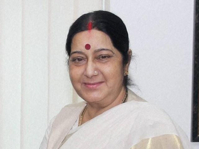 External affairs minister Sushma Swaraj tweeted that she would be unable to attend the swearing-in ceremony in Rashtrapati Bhawan as she had a meeting with Foreign Minister of Hungary. (PTI file) External affairs minister Sushma Swaraj tweeted that she would be unable to attend the swearing-in ceremony in Rashtrapati Bhawan as she had a meeting with Foreign Minister of Hungary. (PTI file)
