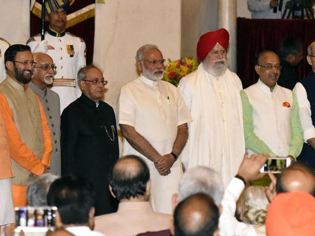 19 new faces were inducted into the NDA government’s council of ministers. (Sonu Mehta/HT Photo) 19 new faces were inducted into the NDA government’s council of ministers. (Sonu Mehta/HT Photo)