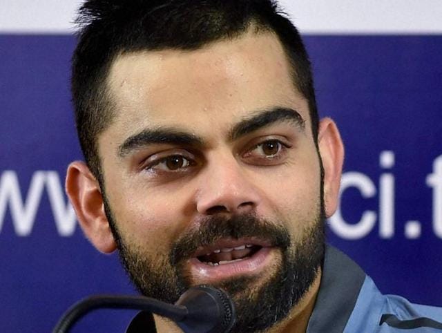 India captain Virat Kohli dives to take a catch on the last day of the preparatory camp, ahead of West Indies tour, in Bengaluru. (PTI Photo) India captain Virat Kohli dives to take a catch on the last day of the preparatory camp, ahead of West Indies tour, in Bengaluru. (PTI Photo)