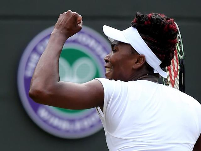 Venus returned to the semifinals of Wimbledon for the first time since 2009. (AFP)