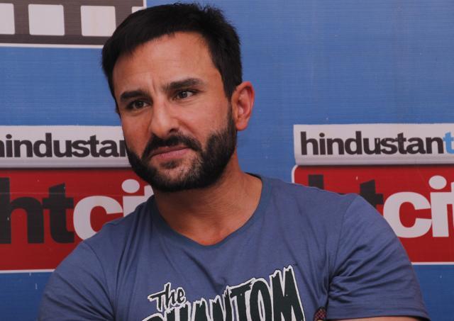 Saif Ali Khan talks about how he used to spend Eid at his grandmother’s place in Bhopal, Madhya Pradesh. (Shivam Saxena/ HT Photo )