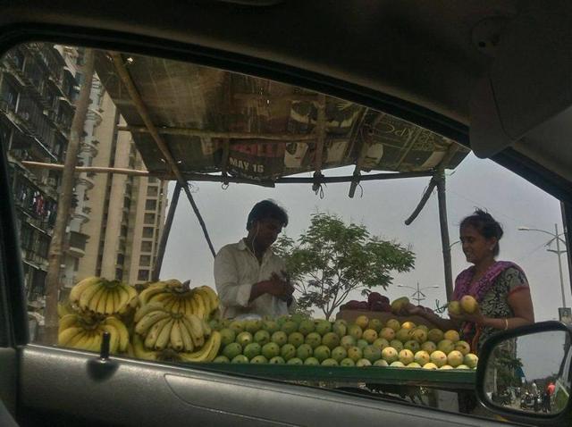 “If you ever think something is impossible, please observe your mother bargaining with the fruit seller.” — Navi Mumbai (Photo: Shyam Nair) “If you ever think something is impossible, please observe your mother bargaining with the fruit seller.” — Navi Mumbai (Photo: Shyam Nair)