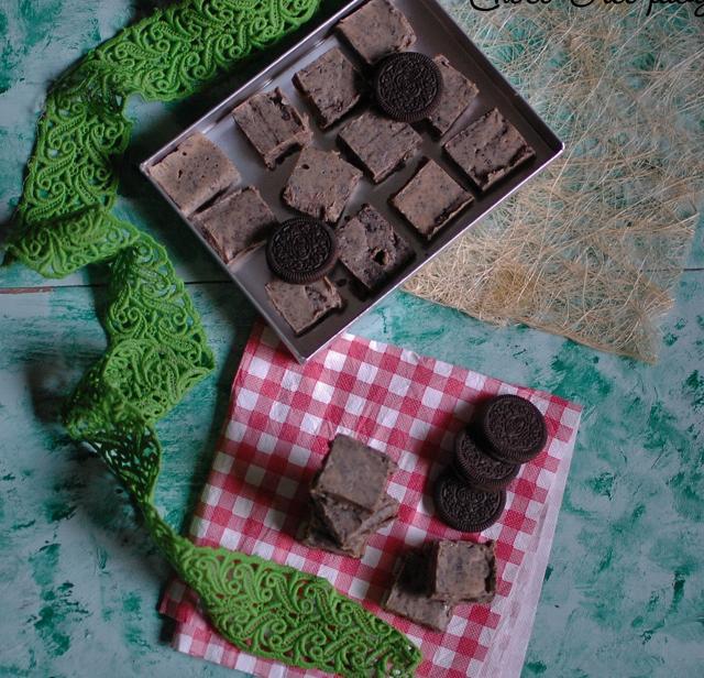 Choco Oreo fudge.