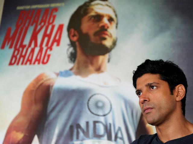 This was a biopic based on India’s most decorated athlete Milkha Singh that starred Farhan Akhtar. (AFP PHOTO)