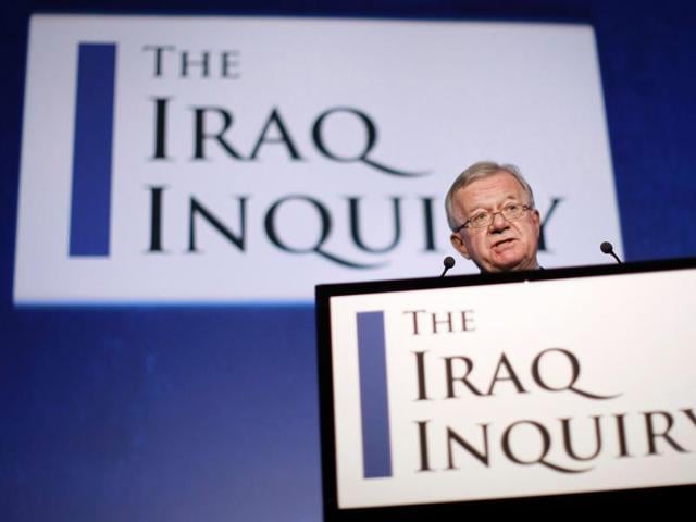 This file photo shows John Chilcot, the chairman of the Iraq Inquiry, outlining the terms of reference for the inquiry and explains the panel's approach to its work during a news conference in London. (AFP File Photo) This file photo shows John Chilcot, the chairman of the Iraq Inquiry, outlining the terms of reference for the inquiry and explains the panel's approach to its work during a news conference in London. (AFP File Photo)