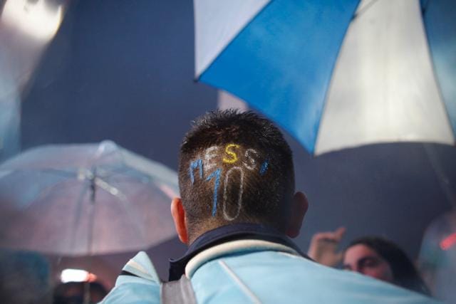 Fans of Argentine football star Lionel Messi Fans rally under the rain asking for his return to the national team at the Obelisco in Buenos Aires. (AFP Photo) Fans of Argentine football star Lionel Messi Fans rally under the rain asking for his return to the national team at the Obelisco in Buenos Aires. (AFP Photo)