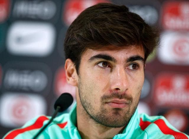 Portugal's defender Raphael Guerreiro (R) and midfielder Andre Gomes attend a training session. (AFP) Portugal's defender Raphael Guerreiro (R) and midfielder Andre Gomes attend a training session. (AFP)