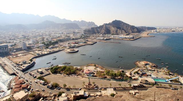 An aerial view shows Aden's City in southern Yemen. (REUTERS file) An aerial view shows Aden's City in southern Yemen. (REUTERS file)