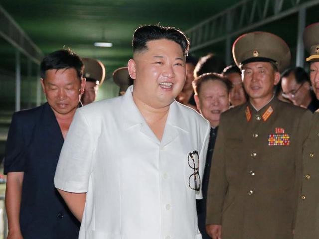 North Korean leader Kim Jong Un gives field guidance to the Pyongyang Terrapin Farm in this undated photo released by North Korea's Korean Central News Agency (KCNA). (Reuters) North Korean leader Kim Jong Un gives field guidance to the Pyongyang Terrapin Farm in this undated photo released by North Korea's Korean Central News Agency (KCNA). (Reuters)