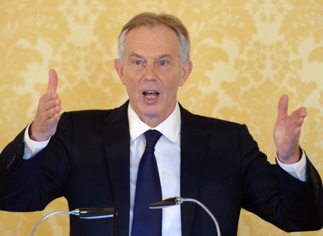 British former Prime Minister Tony Blair holds a press conference at Admiralty House, London, after retired civil servant John Chilcot presented The Iraq Inquiry Report on Wednesday, July 6, 2016. (AP Photo) British former Prime Minister Tony Blair holds a press conference at Admiralty House, London, after retired civil servant John Chilcot presented The Iraq Inquiry Report on Wednesday, July 6, 2016. (AP Photo)