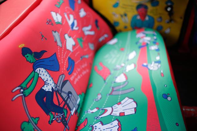 Interiors of a taxi revamped earlier by Taxi Project (Photo: taxi fabric) Interiors of a taxi revamped earlier by Taxi Project (Photo: taxi fabric)