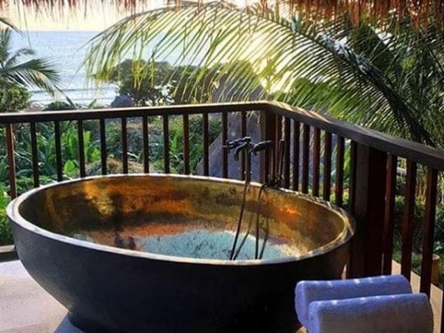 The hotel’s Spa Safari includes a 90-minute trek, followed by a healthy breakfast and several wellness treatments.  (instagram) 