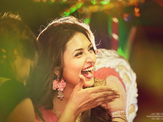 Divyanka Tripathi S Haldi And Mehendi Pics Are In And They Are Stunning Hindustan Times Images via the wedding story/yogen shah. divyanka tripathi s haldi and mehendi