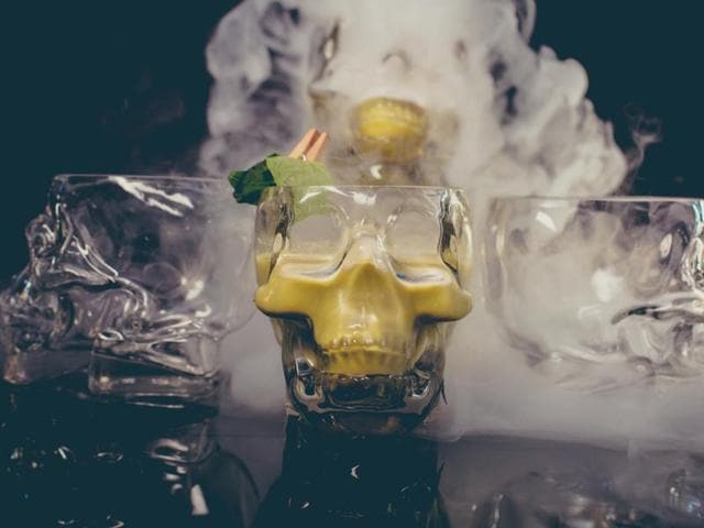 Bollywood bhang - vodka with vodka basil dragon smoke at MasalaBar(Photo: MasalaBar) Bollywood bhang - vodka with vodka basil dragon smoke at MasalaBar(Photo: MasalaBar)