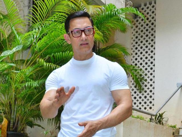 Aamir is currently working on the post-production of his next, Dangal. (Viral Bhayani)