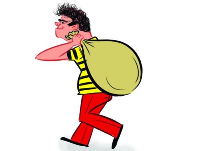 As much as Rs 20-25 lakh cash and 50-gram gold was stolen from Mandsaur MLA’s house. (HT Illustration) As much as Rs 20-25 lakh cash and 50-gram gold was stolen from Mandsaur MLA’s house. (HT Illustration)