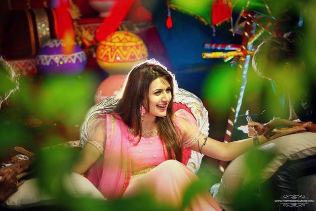 Divyanka Tripathi s haldi and mehendi pics are in and they are
