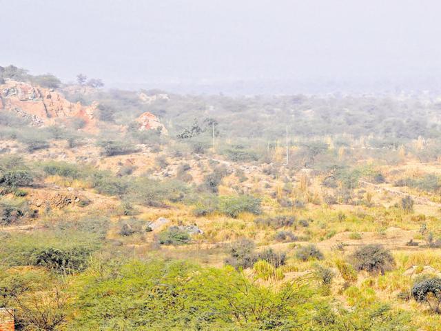 The NGT had directed the MCG and Huda to stoipm dumping construction waste in the Aravallis. However, the authorities have failed to act till date.(Abhinav Saha/HT Photo) The NGT had directed the MCG and Huda to stoipm dumping construction waste in the Aravallis. However, the authorities have failed to act till date.(Abhinav Saha/HT Photo)