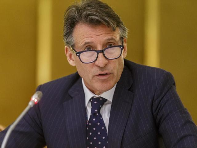 IAAF President Sebastian Coe during a meeting. (AP Photo) IAAF President Sebastian Coe during a meeting. (AP Photo)