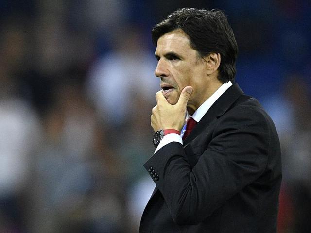 Wales' coach Chris Coleman reacts during their Euro 2016 match against Portugal. (AFP Photo) Wales' coach Chris Coleman reacts during their Euro 2016 match against Portugal. (AFP Photo)