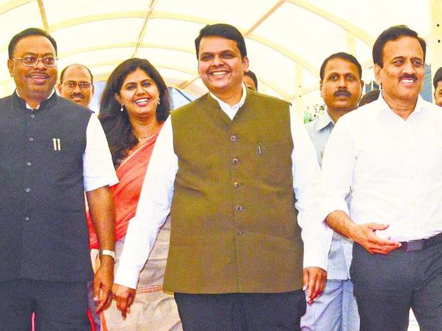 To avert unrest among the aspirants, the Maharashtra BJP will choose to keep two to three berths vacant and induct five to six legislators. (File photo) To avert unrest among the aspirants, the Maharashtra BJP will choose to keep two to three berths vacant and induct five to six legislators. (File photo)