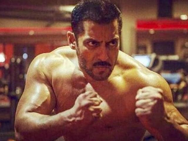Salman Khan as a wrestler in Sultan.