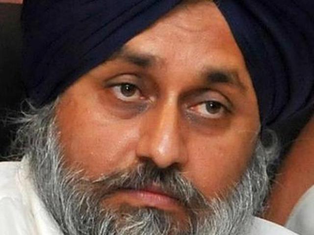 “It is our responsibility to ensure that the interests of Punjab are not affected on the SYL issue,” Sukhbir said.(HT File Photo)