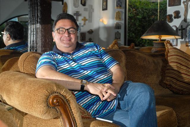 Actor Rishi Kapoor is excited about the role. (Prodip Guha/Hindustan Times)