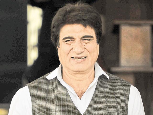 Senior Congress leader Raj Babbar at Parliament House during the winter session in 2015.(Vipin Kumar/ HT Photo)