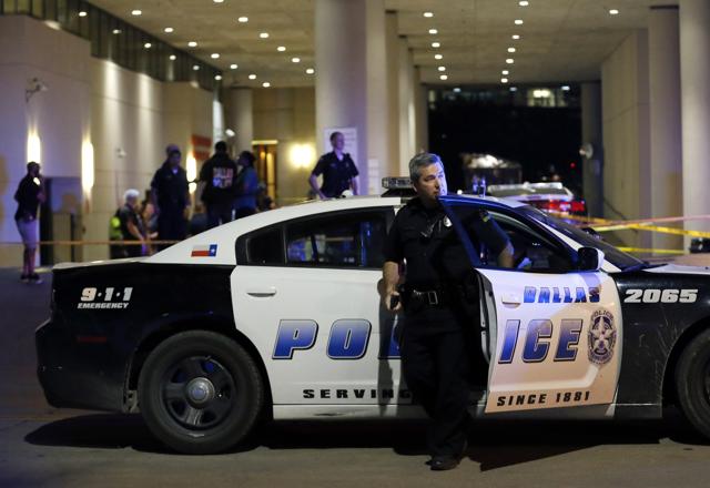 All government buildings in that area are on lockdown. (AP)