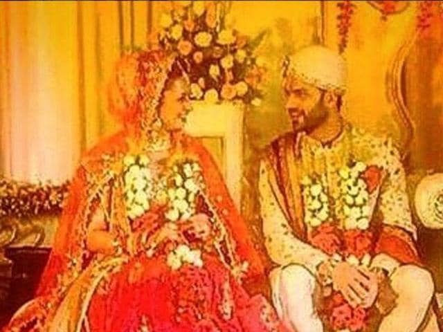 Divyanka’s wedding has been one straight out of a fairy tales. The couple can’t stop blushing and staring at each other. (Instagram)
