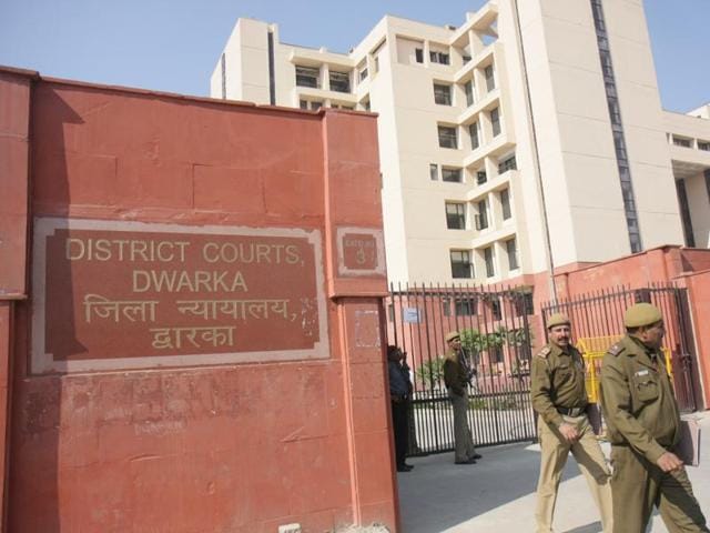 District Court at Dwarka.(Vipin Kumar / HT File)