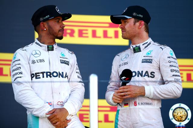 Mercedes have given Nico Rosberg and Lewis Hamilton have been given stricter rules of engagement while racing after the pair collided in Austria last week. (Getty Images) Mercedes have given Nico Rosberg and Lewis Hamilton have been given stricter rules of engagement while racing after the pair collided in Austria last week. (Getty Images)