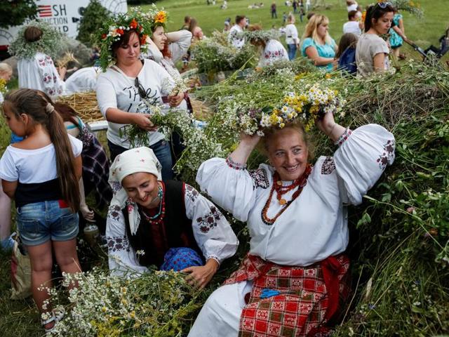 Kupala, the Slavic word for bathing has, over the years, come to be reintrepreted as John’s baptizing people. (REUTERS) Kupala, the Slavic word for bathing has, over the years, come to be reintrepreted as John’s baptizing people. (REUTERS)