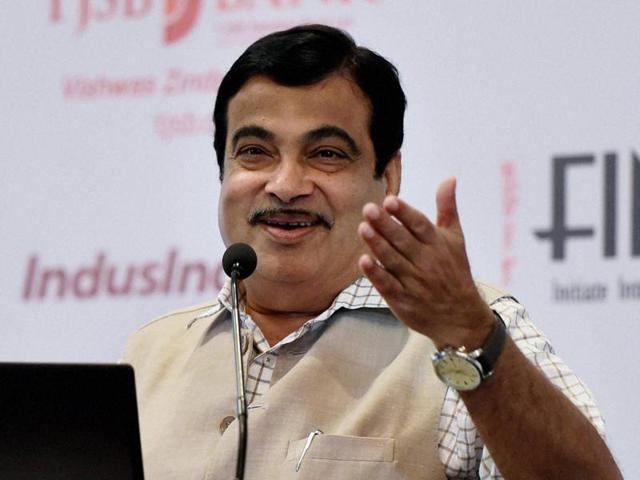 Union transport minister Nitin Gadkari addresses a conference in Mumbai. (PTI File Photo) Union transport minister Nitin Gadkari addresses a conference in Mumbai. (PTI File Photo)