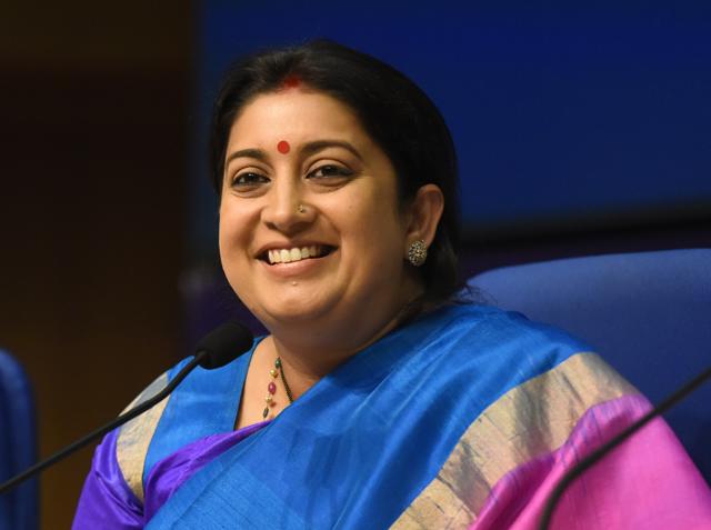 Union minister Smriti Irani found a lot of supporters on social media when someone posted a picture of her standing in queue in Starbucks, waiting to get coffee. (HT File Photo) Union minister Smriti Irani found a lot of supporters on social media when someone posted a picture of her standing in queue in Starbucks, waiting to get coffee. (HT File Photo)