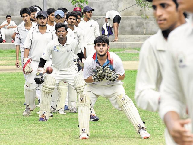 Around 40 students had appeared for trial under sports quota at St Stephen’s College.(Raj K Raj/HT file photo)