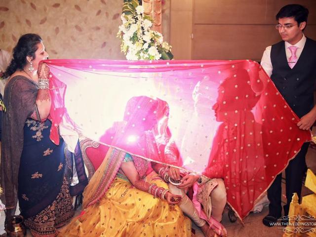 Vivek and Divyanka get hitched in Bhopal. (Facebook/TheWeddingStory)