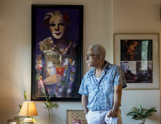 Naseeruddin says that theatre will shrink, like cinema viewing has shrunk. (Kunal Patil/ HT Photo)