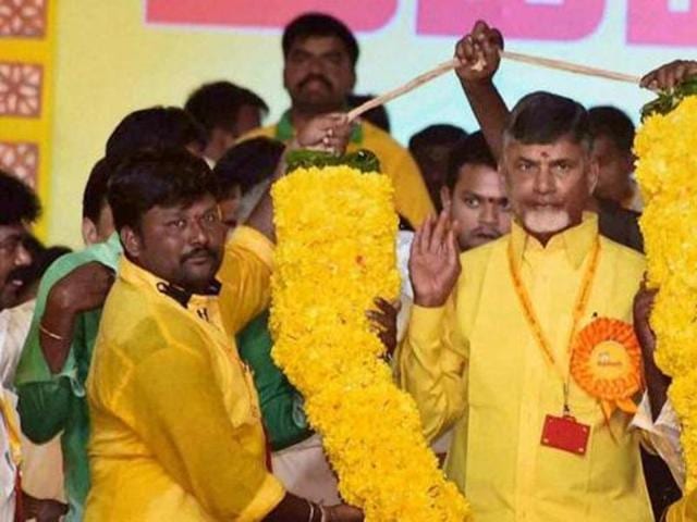 Chief Minister of Andhra Pradesh N Chandrababu Naidu leads the race to woo investors. (AFP) Chief Minister of Andhra Pradesh N Chandrababu Naidu leads the race to woo investors. (AFP)