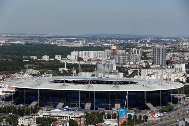 A general view of the Stade de France in Saint-Denis, on the outskirts of Paris. (AFP Photo) A general view of the Stade de France in Saint-Denis, on the outskirts of Paris. (AFP Photo)