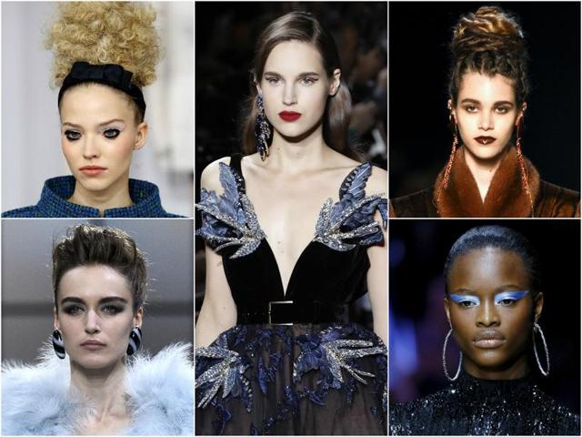The abstract and audacious makeup artistry seen on the Paris ramp walks during this year’s fall Couture Week may well have paved way for a few fashion trends. (AFP) The abstract and audacious makeup artistry seen on the Paris ramp walks during this year’s fall Couture Week may well have paved way for a few fashion trends. (AFP)