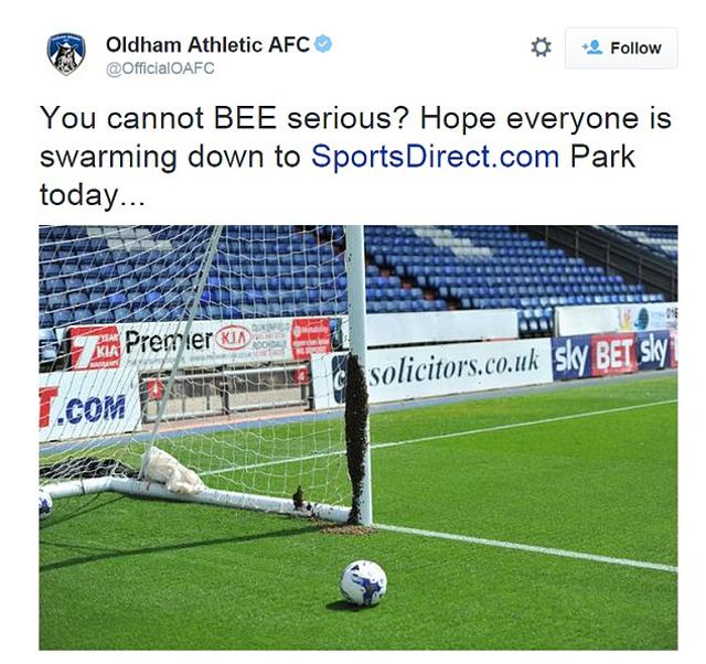 Don’t hit the post! Don’t hit the post!