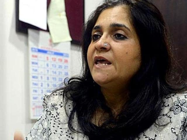 A case of funds misappropriation was filed against activist Teesta Setalvad by the Gujarat Police in 2014, leading to her bank accounts being frozen. She has alleged that the case is part of a “vendetta” against her. (AFP Photo) A case of funds misappropriation was filed against activist Teesta Setalvad by the Gujarat Police in 2014, leading to her bank accounts being frozen. She has alleged that the case is part of a “vendetta” against her. (AFP Photo)