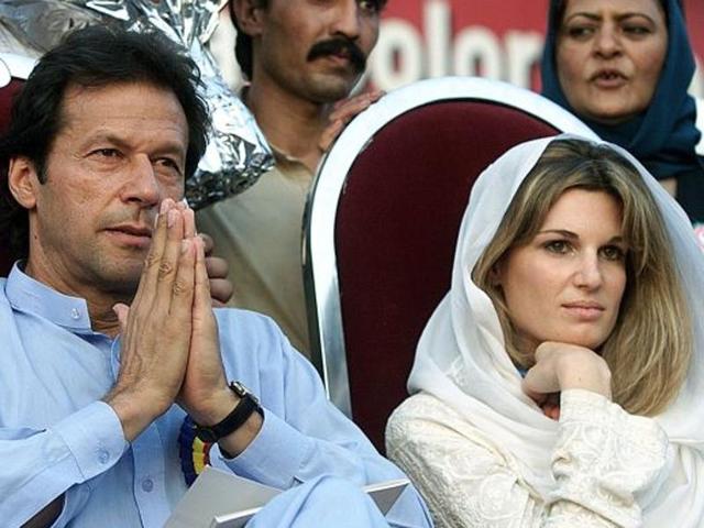 Imran Khan was married to English heiress Jemima Goldsmith (pictured above) from 1995 to 2004. His second marriage to British-Pakistani TV journalist Reham Khan in 2015 lasted just 10 months. (Reuters File Photo) Imran Khan was married to English heiress Jemima Goldsmith (pictured above) from 1995 to 2004. His second marriage to British-Pakistani TV journalist Reham Khan in 2015 lasted just 10 months. (Reuters File Photo)