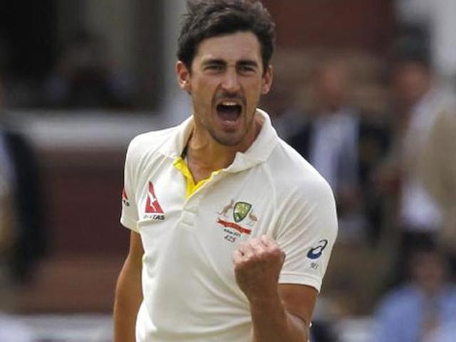A file photo of Australian fast bowler Mitchell Starc. (AFP Photo) A file photo of Australian fast bowler Mitchell Starc. (AFP Photo)