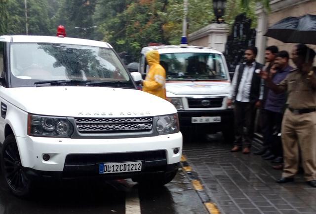 Women and child development minister Pankaja Munde, too, flouted the rule for her private vehicle. (HT) Women and child development minister Pankaja Munde, too, flouted the rule for her private vehicle. (HT)