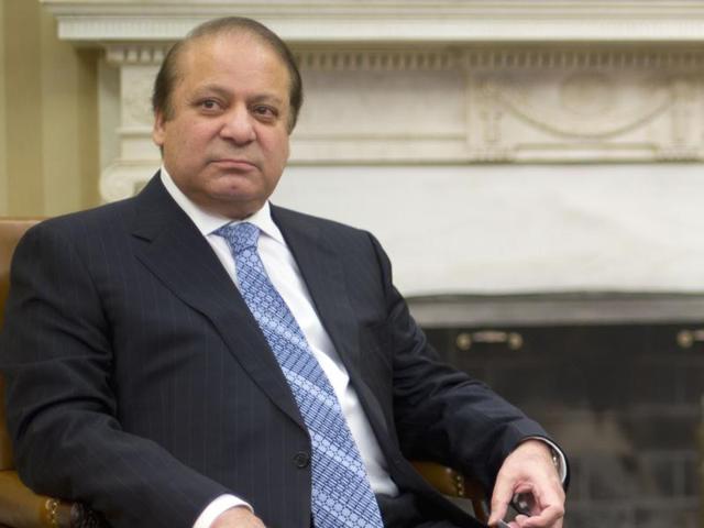 Pakistan PM Nawaz Sharif had expressed deep shock over Burhan Wani’s killing by the security forces in Kashmir. (AP file photo) Pakistan PM Nawaz Sharif had expressed deep shock over Burhan Wani’s killing by the security forces in Kashmir. (AP file photo)